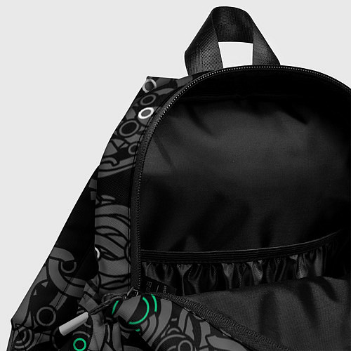 Детский рюкзак Круги во тьме / 3D-принт – фото 4
