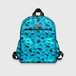 Детский рюкзак Черепашки, цвет: 3D-принт