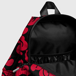 Детский рюкзак Красное облако, цвет: 3D-принт — фото 2