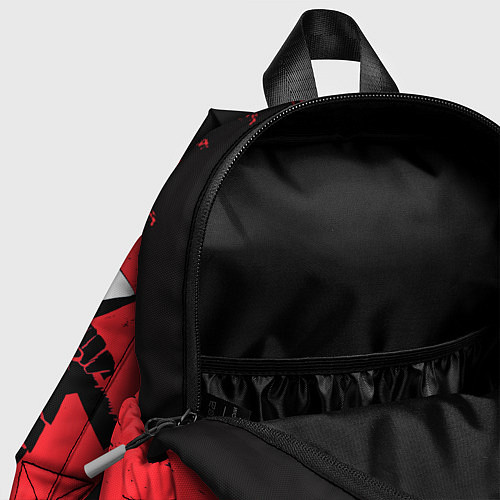 Детский рюкзак БЕРСЕРК red красный / 3D-принт – фото 4