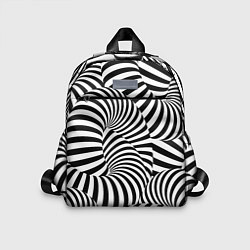 Детский рюкзак Гипнотическая абстракция, цвет: 3D-принт