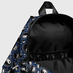 Детский рюкзак Бильярд 8, цвет: 3D-принт — фото 2