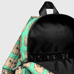 Детский рюкзак Мопсов много не бывает, цвет: 3D-принт — фото 2
