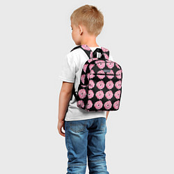 Детский рюкзак Пончики с маршмеллоу, цвет: 3D-принт — фото 2