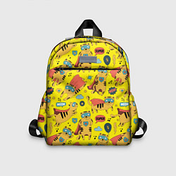 Детский рюкзак Супер кот, цвет: 3D-принт