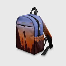 Детский рюкзак Сиреноголовый Siren Head Лес, цвет: 3D-принт — фото 2