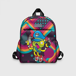 Детский рюкзак Crazy Bomberman, цвет: 3D-принт