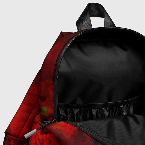 Детский рюкзак Абстрактная мазаика витраж / 3D-принт – фото 4