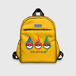 Детский рюкзак Выбирай покемона