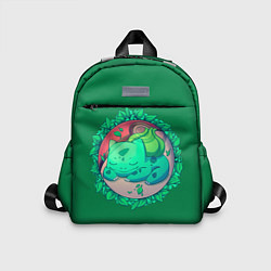 Детский рюкзак Спящий Бульбазавр, цвет: 3D-принт