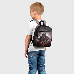 Детский рюкзак СУПЕРБАЙК, цвет: 3D-принт — фото 2
