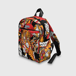 Детский рюкзак Самурайский тигр, цвет: 3D-принт — фото 2