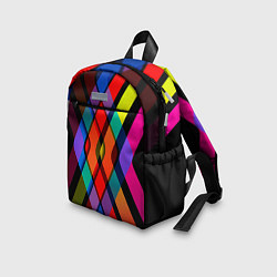 Детский рюкзак Симметрия красок, цвет: 3D-принт — фото 2