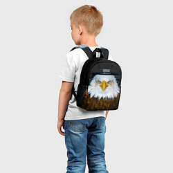 Детский рюкзак Белоголовый орлан, цвет: 3D-принт — фото 2