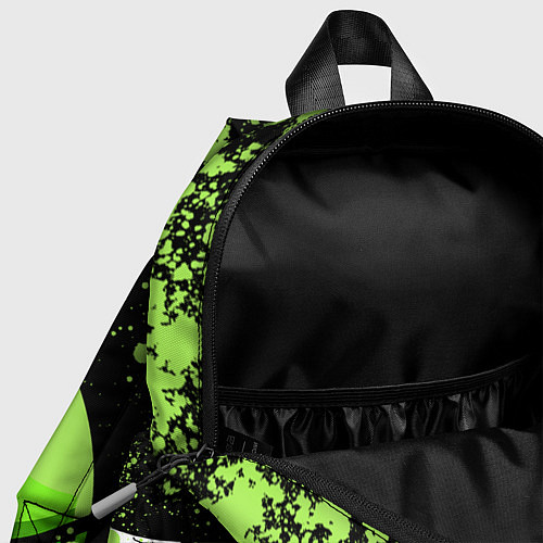 Детский рюкзак Geometry Dash Green / 3D-принт – фото 4