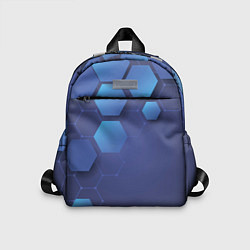 Детский рюкзак Шестиугольники, цвет: 3D-принт