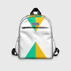 Детский рюкзак Треугольники, цвет: 3D-принт