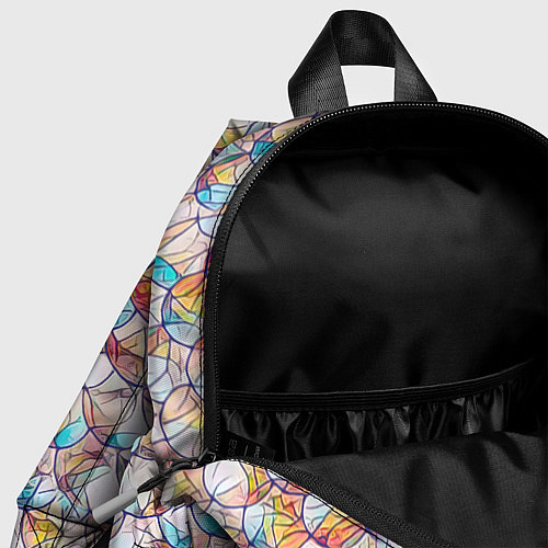 Детский рюкзак Разноцветная чешуя / 3D-принт – фото 4