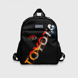 Детский рюкзак TOYOTA FRAGMENTS, цвет: 3D-принт