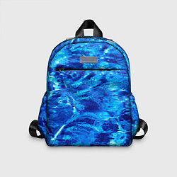 Детский рюкзак Голубая Вода Текстура, цвет: 3D-принт