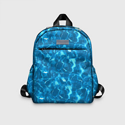 Детский рюкзак Текстура Воды Море, цвет: 3D-принт