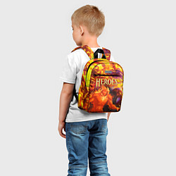 Детский рюкзак HoM Огненный, цвет: 3D-принт — фото 2