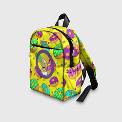 Детский рюкзак Гомер ням Пончик, цвет: 3D-принт — фото 2