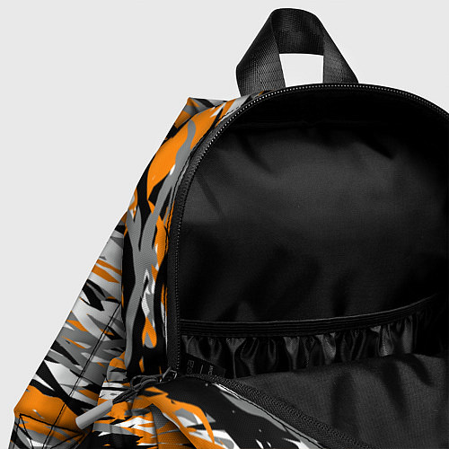 Детский рюкзак Тигровый камуфляж / 3D-принт – фото 4