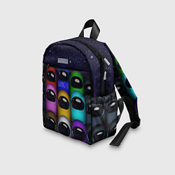 Детский рюкзак Among Us Амонг Ас Z, цвет: 3D-принт — фото 2