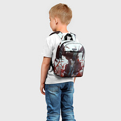 Детский рюкзак Аста в режиме демона черный клевер, цвет: 3D-принт — фото 2