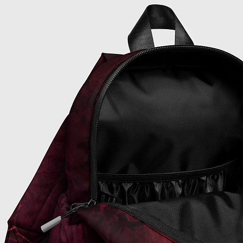 Детский рюкзак Аста Черный клевер Red style / 3D-принт – фото 4