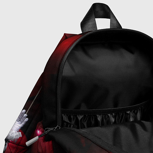 Детский рюкзак Плохая девочка с красными шарами / 3D-принт – фото 4