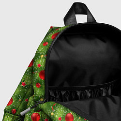 Детский рюкзак Зелёная Ёлка, цвет: 3D-принт — фото 2