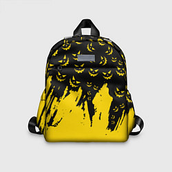Детский рюкзак Тыквенные смайлы, цвет: 3D-принт