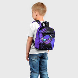 Детский рюкзак Геометри Даш Geometry Dash, цвет: 3D-принт — фото 2