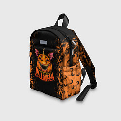 Детский рюкзак Веселая тыква на хеллоуин, цвет: 3D-принт — фото 2