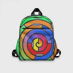 Детский рюкзак Маечная спираль мозаика