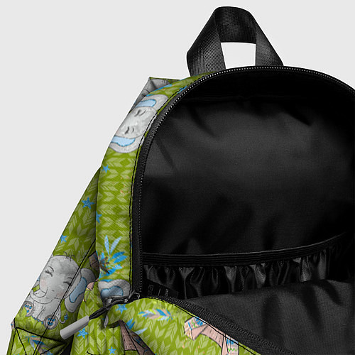 Детский рюкзак Слоник и вигвам / 3D-принт – фото 4