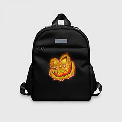 Детский рюкзак Череп тыквы, цвет: 3D-принт