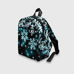 Детский рюкзак Космические снежинки, цвет: 3D-принт — фото 2
