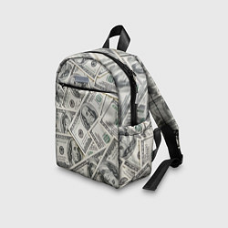 Детский рюкзак Dollars money, цвет: 3D-принт — фото 2