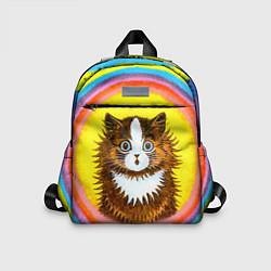 Детский рюкзак Радужный кот Луиса Уэйна, цвет: 3D-принт