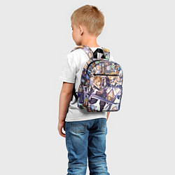 Детский рюкзак GENSHIN IMPACT ПЕРСОНАЖИ, цвет: 3D-принт — фото 2