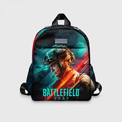 Детский рюкзак Battlefield 2042 game art, цвет: 3D-принт