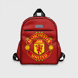 Детский рюкзак Manchester United F C, цвет: 3D-принт