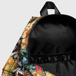 Детский рюкзак КЛИНОК РАССЕКАЮЩИЙ СТИКЕРБОМБИНГ, цвет: 3D-принт — фото 2