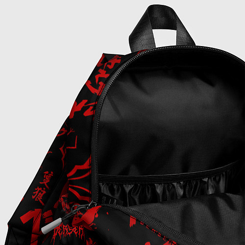 Детский рюкзак BERSERK BLACK RED БЕРСЕРК ПАТТЕРН / 3D-принт – фото 4