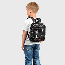 Детский рюкзак Берсерк Черная маска, цвет: 3D-принт — фото 2