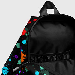 Детский рюкзак TOCA BOCA RAINBOW PAINTS ТОКА БОКА РАДУЖНЫЕ КРАСКИ, цвет: 3D-принт — фото 2