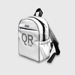 Детский рюкзак Самый нужный QR код, цвет: 3D-принт — фото 2